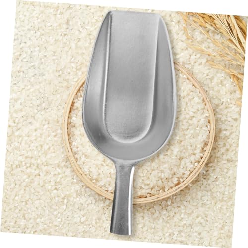 BESPORTBLE Rice Shovel for Household Use Grain Scoop Ergonomic Handle for Poultry Feeding and Farm Work