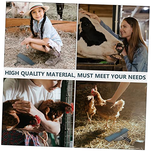 1pc Sturdy Metal Forged Garden Shovel Chicken Manure Wall Cement Scraper Household Outdoor Cleaning Tool
