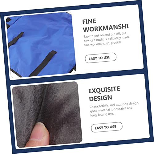 Toddmomy 1pc Calf Coat Thickened Warm Vest for Cold Weather Easy to Wear Windproof and for Calves for Daily Use