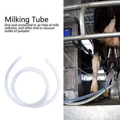 Transparent PVC Milking Tube (G3/8), Food Grade, wearMilking Machine Accessory