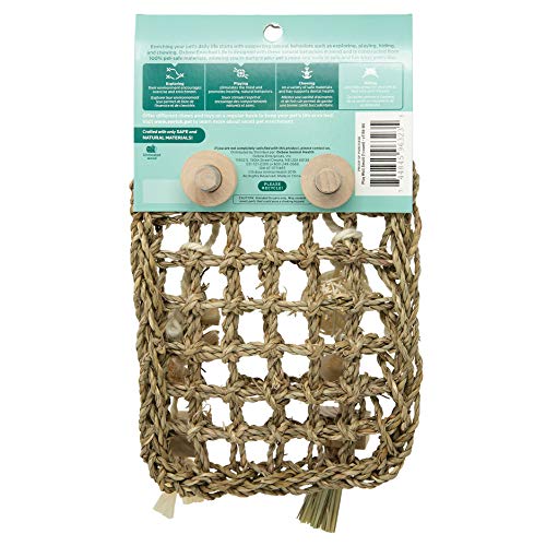 Oxbow Enriched Life Play Wall, Small, Rabbit Toys, Guinea Pig Toys, Enrichment for Bunny, Guinea Pig, Hamster, Rabbit, Chinchilla, Rat, Chinchilla Cage Accessories, Small Pet Accessories for Cage - size: .27 LB (Pack of 3)