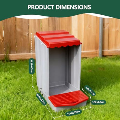 Chicken Nesting Box,Single-Pack Freely Combinable & Easy to Assemble Nesting Boxes for Chickens - size: Single