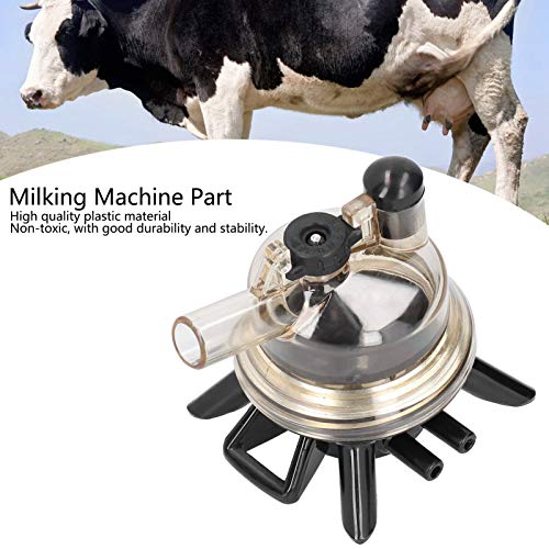 HEEPDD 150ml Milk Claw, Handling Supplies Replacement Part for Cow Sheep Goat Milker Machine, with Multiple Manifolds for Easy Installation and 150ml Milk Claw, Plastic
