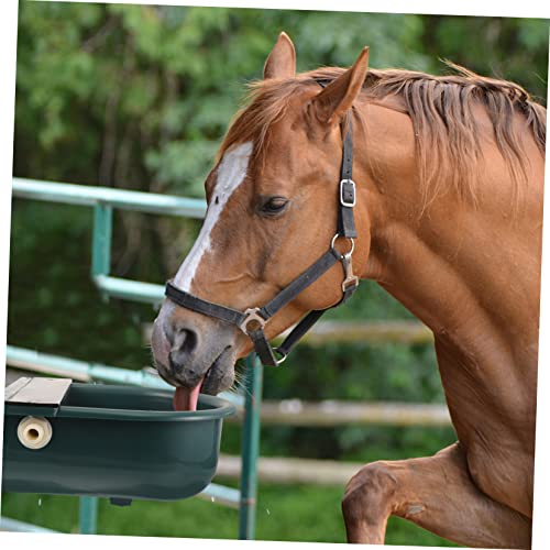 Garneck Automatic Cow Drinking Water Bowl Water Feeder for Livestock Convenient Use for Cattle Horses and Other Farm Animals - color: Dark Green