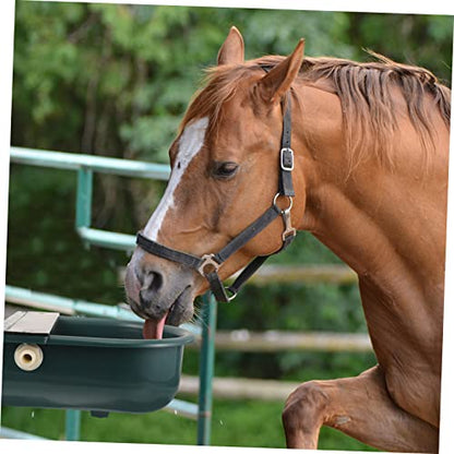 Garneck Automatic Cow Drinking Water Bowl Water Feeder for Livestock Convenient Use for Cattle Horses and Other Farm Animals - color: Dark Green