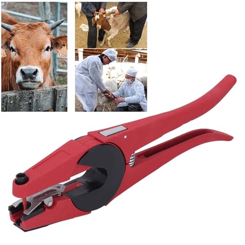 Livestock Ear Tag Applicator Universal Animal Ear Tag Pliers for Cattle Pigs Sheep Goats