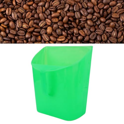 Asixxsix Enclosed Feed Scoop, Large Plastic Grains Scoop with Sturdy Handle for Horse Chicken Livestock Animal Dry Food Kitchen Restaurant