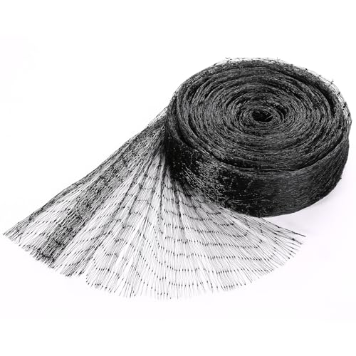GWHOLE Black Garden Netting, 33 x13 Ft Bird Netting for Garden Plant and Tree Protection, Chicken Coop Pond Net, Black | Bird Net Reusable, 0.6 Inch Mesh Size, Protects Fruits Plants Tree, Protects From Animals, Chicken Coop Pond Net - size: 33x13 ft, 0.6
