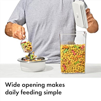 OXO Pet POP Container — 2.8 Qt/2.6 L - color: Whisker Gray, size: 2.8 Qt