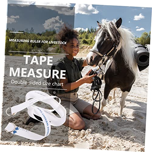 DOITOOL Multi-use Horse Measuring Stick Horse Tape Measure for Weight Height Chest Leg Easy to Carry
