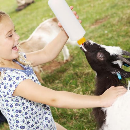 YARNOW 1set Goat Bottle Livestock Feeding Kit with Pacifiers for Includes Bottles Pacifiers Convenient for Farmers Easy Filling