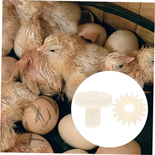 balacoo 40pcs Egg Incubator Gear Wheel Replacement Part Simple Installation for Chicken Pigeon Quail Incubator