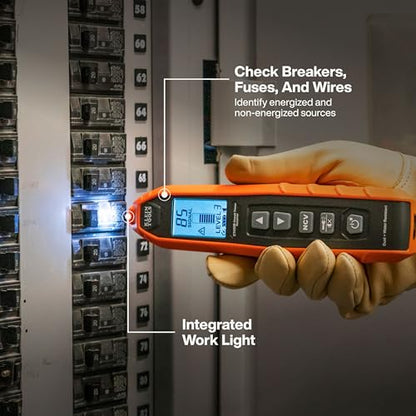Klein Tools 80210 Advanced Circuit Tracer Kit with Non-Contact Voltage Tester, Circuit Breaker Finder, Voltage Detection, Identifies Energized and Non-Energized Breakers, Fuses, and Wires