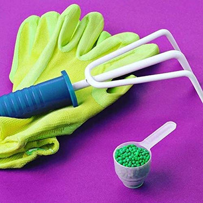 Long Handle Measuring Scoop - 1 Cup 8oz Opaque Spoons 2-Pack | Long handle plastic measuring scoop, Food grade BPA free polypropylene plastic, Perfect for kitchen baking pet food & powders - size: 250 cc | 1 Cup | 8 Oz. | 250 mL