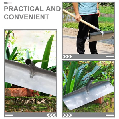 Yardwe Slurry Scraper Cleaning Shovel Chicken Coop Cleaning Tools Shovel Flat for Landscaping Farm Dung Metal Farm Heavy Loft Spatula Board Rake Poultry
