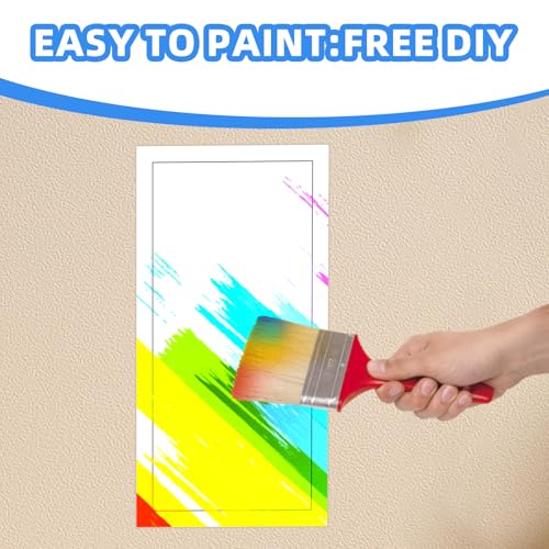 14" x 29" Metal Access Panel, 1MM Thickened Access Panel for Drywall, Aluminum Access Panel for Walls and Ceilings, Rust-Resistant and Easy-to-Install Drywall Access Panel - size: 14in*29in