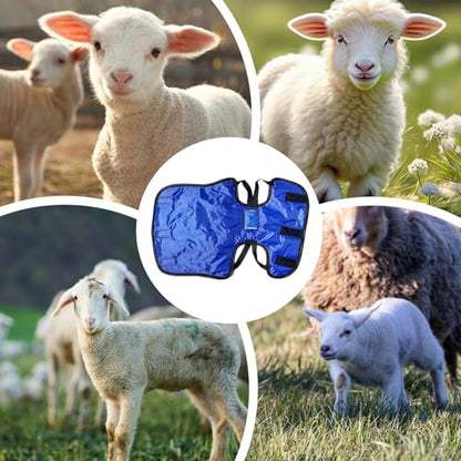 Calf Coat - Waterproof Warm Clothes for Young Livestock, Insulated Calf Warming Blanket for Barn Pasture Winter Outdoor Grazing Night Protection Against Rainy Seasons and Sudden Temperature Changes