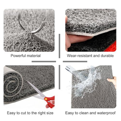 Washable Nesting Pads for Chicken Coop – 8 Pack 12x12 Inch Reusable Chicken Nesting Mats with 4 Fake Eggs, Easy Clean & Durable Laying Box Accessories for Hens (Gray) - color: Gray-8pcs
