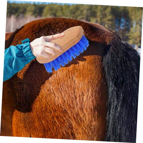 Horse Hair Grooming Brush Durable Comb for Grooming Lightweight and Portable Design Cattle and Donkeys Easy to Clean and Maintain Coat