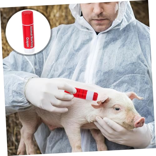 BESPORTBLE 4Pcs Durable Pig Marking Crayon for Efficient Livestock Identification Washable Animal Marker for Cattle Sheep Goats Convenient Compact Design for