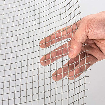AMAGABELI GARDEN & HOME Hardware Cloth 1/2 Inch 48 x 100 ft 19 Gauge Chicken Wire Fence Weld Wire Fence Mesh Roll Garden Fencing Border Plant Support Poultry Netting Snake Fence Gopher Wire - size: 1/2" 48"x100' Vinyl Coated
