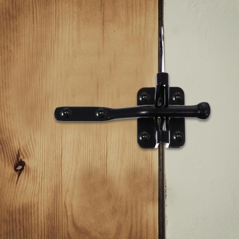 Heavy Duty Pin Lock Door Buckle Gate Latch for Metal and Wooden Gates with Safety for Pets and Babies Easy Installation Outdoor Gate Hardware