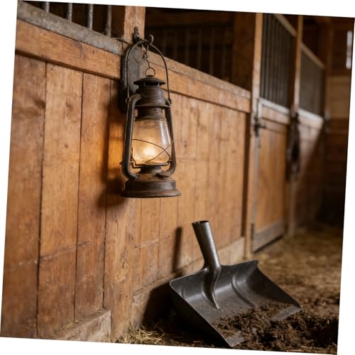 Uonlytech Manual Poultry Cage Spade with Antislip Handle for Easy Care Manganese Steel Manure Removal Tool for Poultry Cage Cleaning Maintenance