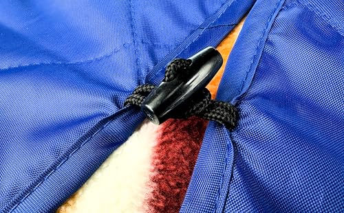 DOWN UNDER OUTDOORS Waterproof 350 GSM Fleece or Sherpa Stadium Blanket | Large Extra Thick, Windproof, Quilted, Machine Washable, Camping Picnic & Outdoor, Beach, Dog, secret pocket, 82 x 55 inches - color: Aztec