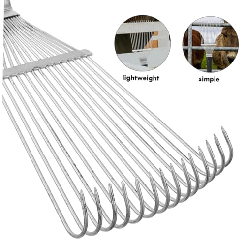 2pcs Pet Hair and Grooming Brush for Multi Fabric Hair Rake Ergonomic Cow Brush for Easy Cleaning of Rugs and Lightweight and Portable