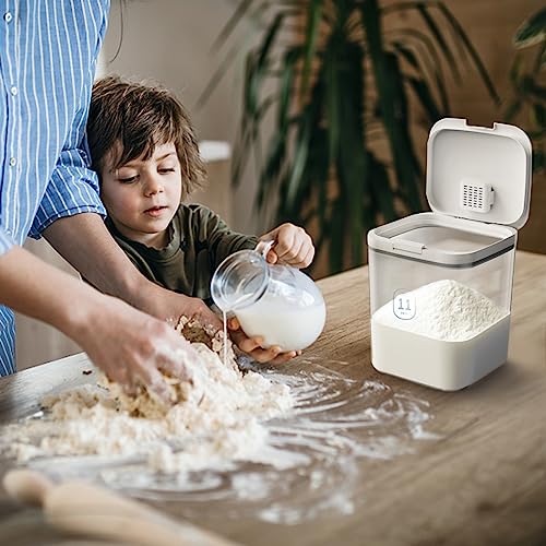 Flour Container 20LBS - 10 L /10.5 QT /10 KG - Rice Container Storage Food Grain Container Bins Household for Kitchen Pantry Organization (11L) - color: 11 L