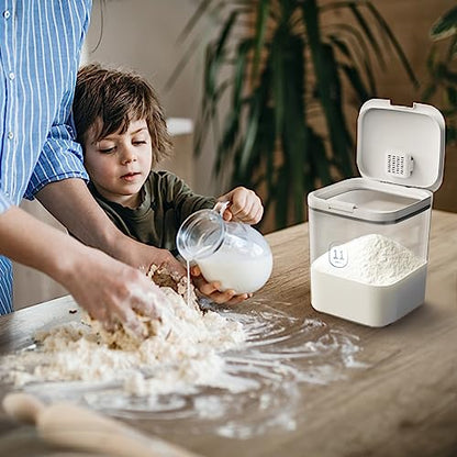 Flour Container 20LBS - 10 L /10.5 QT /10 KG - Rice Container Storage Food Grain Container Bins Household for Kitchen Pantry Organization (11L) - color: 11 L