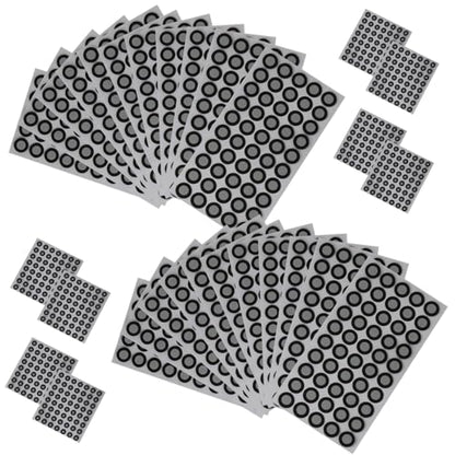 1548 Pcs 3D Scanning Marker for 3D Scanners - High Reflective Marking Points and Positioning Dots, 1100 + 448 PCS Stickers for Enhanced 3D Scan Precision (6mm & 3mm) - size: 30 Pcs 6mm&3MM