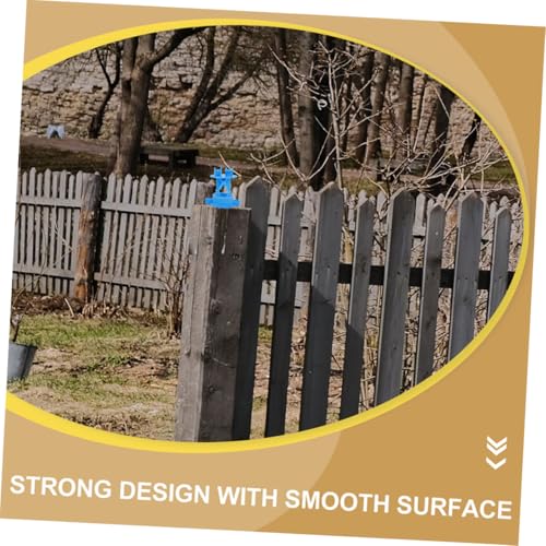 Yardwe 10pcs Electric Fence Insulators High Strength Wire Holding Insulators for Farm Use Safe and Durable Electric Fence Accessories for Livestock Containment