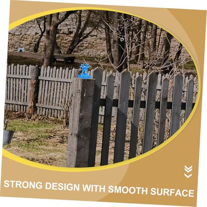 Yardwe 10pcs Electric Fence Insulators High Strength Wire Holding Insulators for Farm Use Safe and Durable Electric Fence Accessories for Livestock Containment