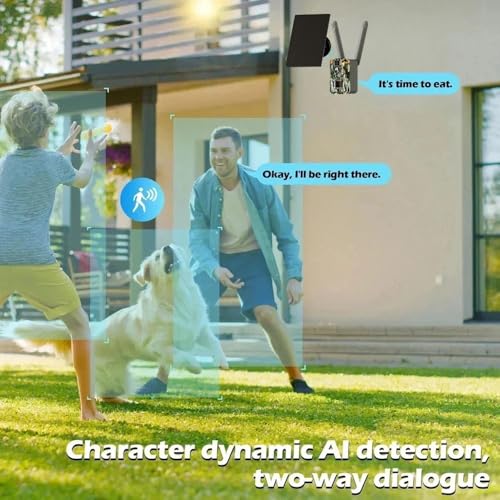 Outdoor Wildlife Trail Camera Wireless Security Camera with Camouflage Pattern Motion Detection for Hunting Surveillance