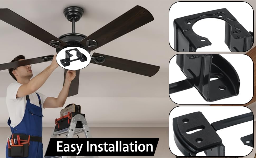 Oedema 1 Pc Ceiling Fan Mounting Bracket Ceiling Fan Accessories Fan Components for Living Room, Bedroom
