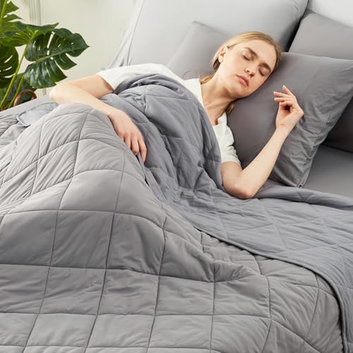 Cozy Bliss Cooling Blanket for Hot Sleepers Queen Size, Q-Max 0.45 Cooling Comfort, Cold Blankets for Night Sweats Sleeping, Ultra-Cool Lightweight Breathable Blanket for Bed, Glacial Grey - color: Dark Grey, size: Queen (90" x 90")
