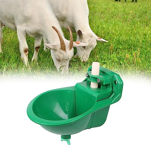 Sheep Water Dispenser, Automatic Drinker Cup for Farm Animals, Watering System for Goat, Dog, Cow