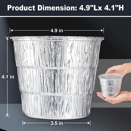 15 Pack BAC407 Grease Bucket Liner for Traeger Grills,Drip Liner Drip Pan for HDW152 Grease Bucket Traeger Pro Series 575/780, 20/22/34, Ironwood 650/885 Grills - color: Liner