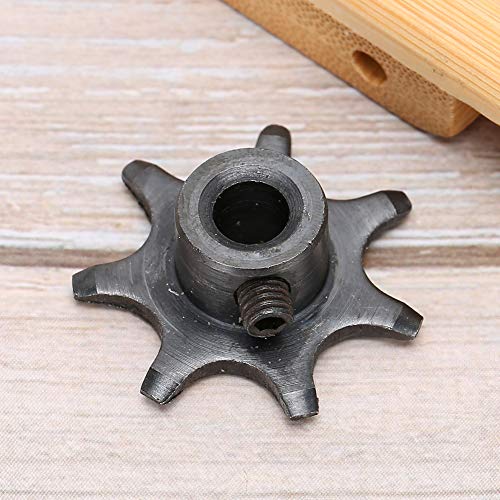 2 Pcs Incubator Reversible Toothed Gears Metal Replacement Wheel Gears for Egg Turning Mechanisms in Poultry Hatchery Equipment