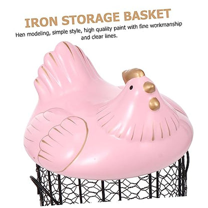 Garneck 1set Creative Ceramic Covered Storage Basket Southeast Asian Style Container for Kitchen Organization and Home Decor and Multifunctional Design Easy to Move Handles