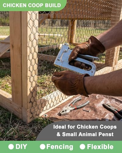 Vensovo Black PVC Coated Chicken Wire, 24in x 100ft Poultry Netting Roll, 1 inch Hex Mesh Garden Fence for Chicken Coop, Rabbit Pen, Yard - size: 24 inchx100 Ft