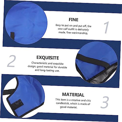 Levemolo Waterproof Coat for Cold Weather Thickened Insulated Vest Belly Wrap Warm Apparel for Calves Windproof and Cold Prevention