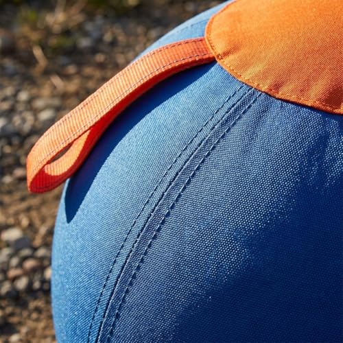 18" Giant Herding Ball Dogs, Inflatable Durable Tear-Resistant Calming Big Jumbo Ball for Dogs Horses Sheeps Pet Play & Exercis, Entertainment, Fun, Training Outdoor (Blue1) - color: Blue1