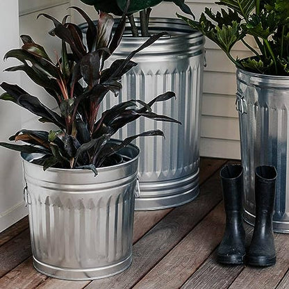 Behrens Galvanized Steel Trash Can 20 gallon