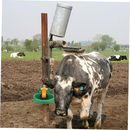 ERINGOGO 2pcs Automatic Goat Sheep Water Bowl Plastic Livestock Drinking Dispenser Float Valve Suitable for Cattle and Pigs Easy to Use Automatic Waterer