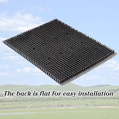 2 pcs Horse Cattle Scratchers, Horse Scratching Post, Soft Massage Brush Kit for Equine Bovine, Scratching Itch Relief Pad for Farm Animals Goat Sheep Cow Dog