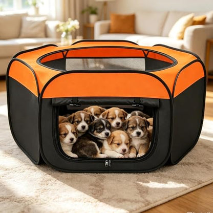 Foldable Chick Brooder - Coop Playpen Tent, Duckling Starter Kit, Breeding Shelter Box, Portable Poultry Cage, Goose Duck Use, Rabbit Dog Housing, Small Animal Care enhancing animal raising during bac