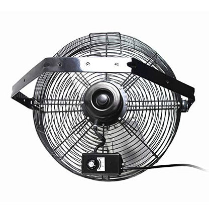 Maxx Air Wall Mount Fan | 18" Commercial Grade Fan for, Garages, Shop, Barns and Patios for Outdoor Use | Easy Operation and Powerful 1,450 CFM | Industrial Wall Mount - size: 18" Industrial Wall Mount