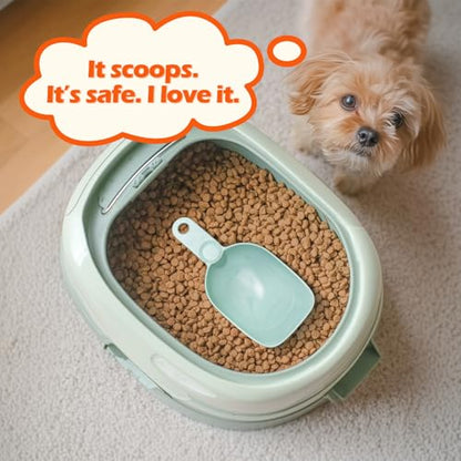 Dog Food Scoop 1 Cup, One Cup Measuring Cup, Food-Grade Melamine Pet Food Scoop, Durable 1 Cup Scoop with Precise Markings, BPA-Free & Dishwasher Safe (Green, 8oz) - color: Green